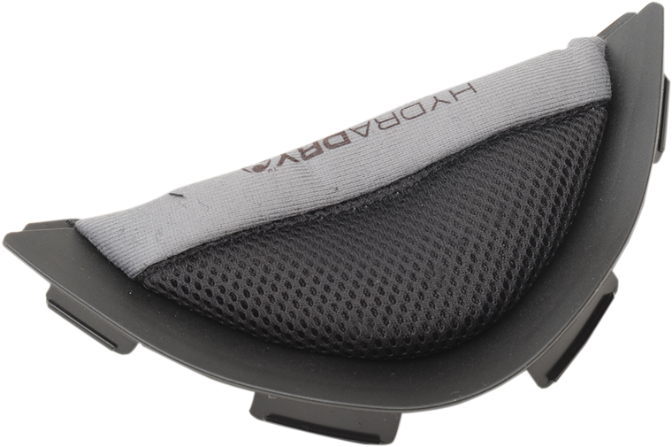 Icon - Airflite Chin Curtain - Black - Airflite Helmet Chin Curtain - 0134-2375