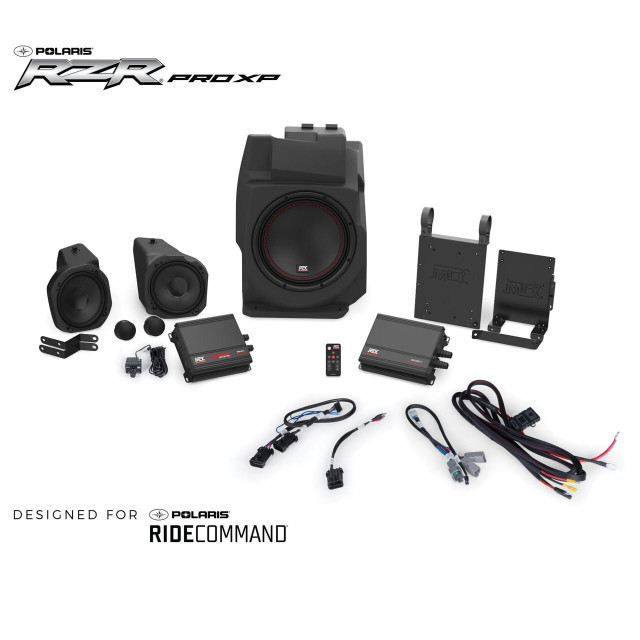 MTX Audio Polaris RZR Pro XP 3-Speaker Audio System (W/ RideCommand) - PROXP-20RC-THUNDER3