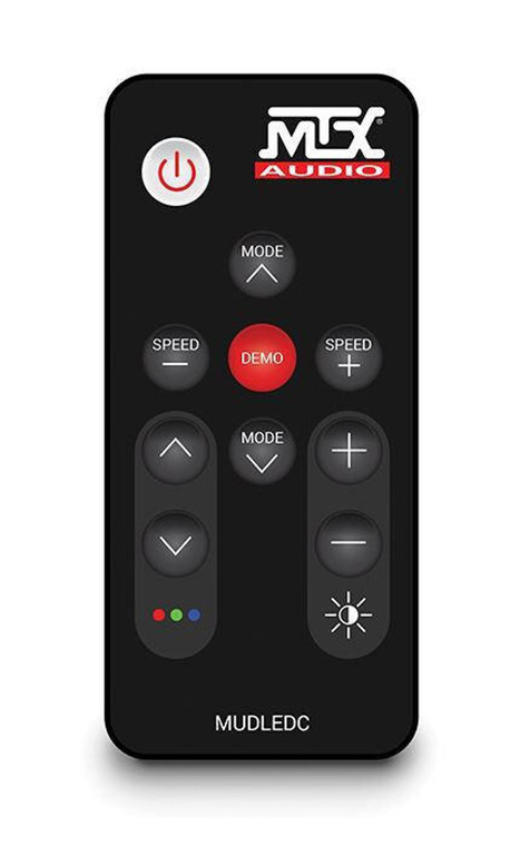 MTX Audio Remote Control And Harness For RGB LED Enabled Product - MUDLEDC
