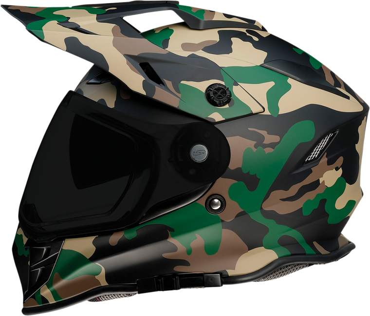 Z1r - Range Helmet - Camo - Woodland - 2XL - Range Camo Helmet - 0140-0086