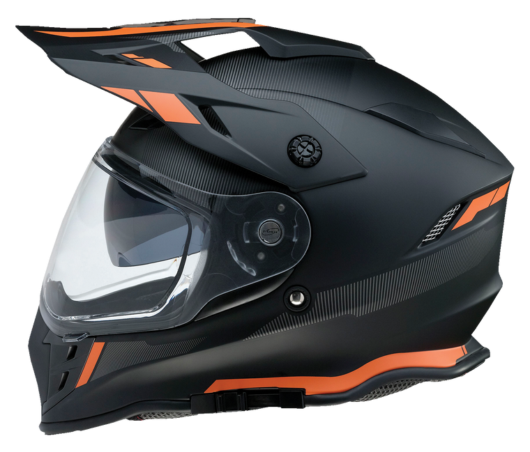 Z1r - Range Helmet - Uptake - Black/Orange - Large - Range Uptake Helmet - 0140-0117
