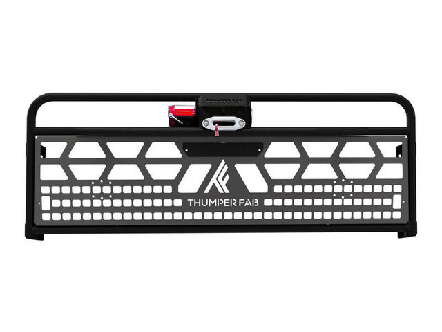 Thumper Fab Polaris Ranger XD 1500 Winch Headache Rack - TF231601-BK