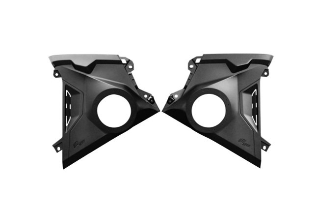UTV Stereo Can-Am Maverick R 6.5" Dash Panel Speaker Mounts - UTVS-R-DP65