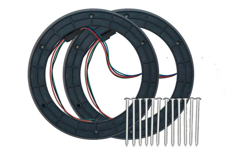 UTV Stereo 6.5" RGB LED Speaker Rings (Pair) - UTVS-65LSR UTV Stereo 6.5" RGB LED Speaker Rings (Pair) - UTVS-65LSR