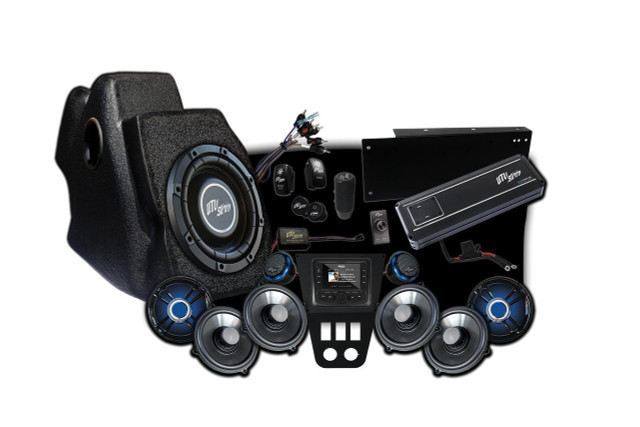 UTV Stereo Polaris RZR Pro XP / Pro R / Turbo R Signature Stereo Kit (Stage 6) - UTVS-PRO-S6