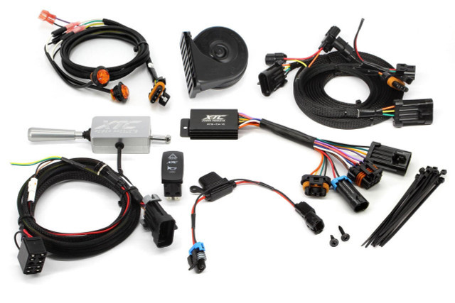 XTC Honda Talon Plug & Play ATS Self Cancel Turn Signal System W/ Horn (Billet Signal Lever) - ATS-L-HON-S32