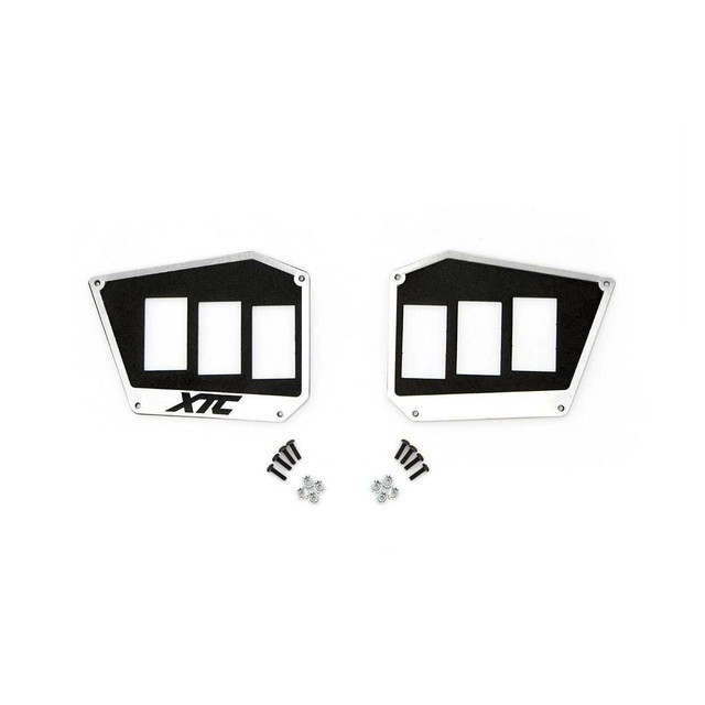 XTC Polaris RZR XP 6 Gang Rocker Switch Mounting Plates - SP-6SW-18RZR