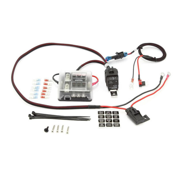 XTC Mahindra Roxor Plug & Play Keyed Fuse Block 35-Amp 6 Circuit - PCS-F1-FB6