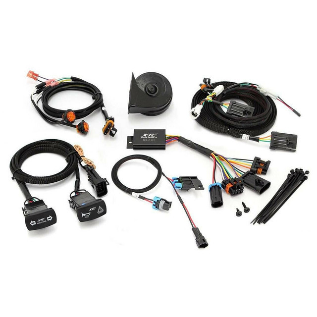 XTC 2019 Yamaha Wolverine Plug & Play ATS Self Cancel Turn Signal System W/ Horn - ATS-YAM-S4