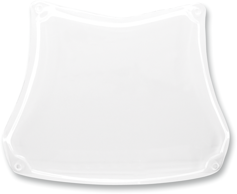 Thor - Sentinel Number Plate - Clear - Sentinel Roost Deflector Clear Number Plate - 2701-0415