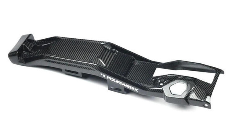 FourWerx Carbon Can-Am Maverick X3 Carbon Fiber Center Console - X3-CF-CONS-NOCUP