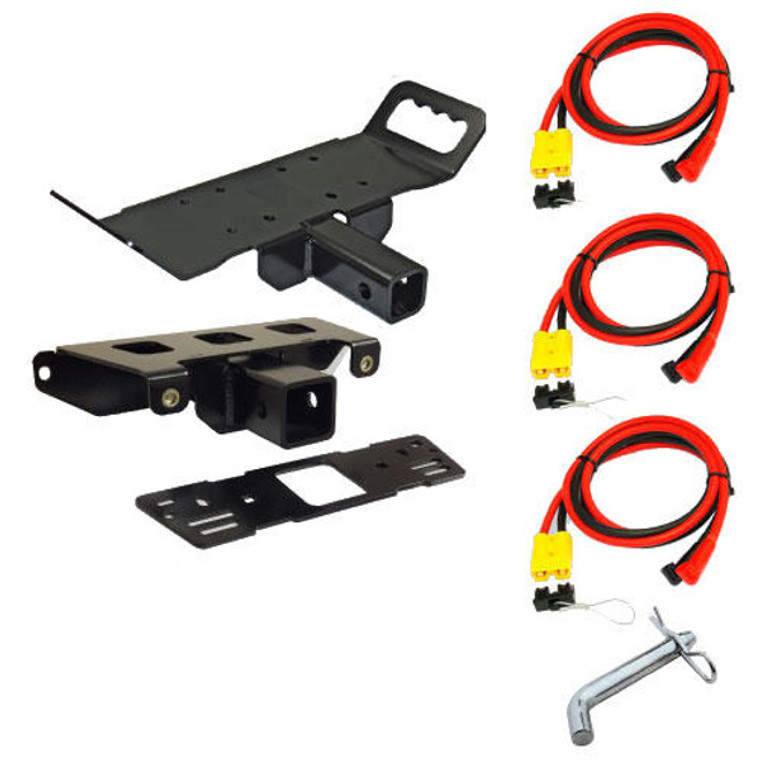 KFI Polaris Ranger 500 Winch Multi-Mount Kit - UTV-675 KFI Polaris Ranger 500 Winch Multi-Mount Kit - UTV-675