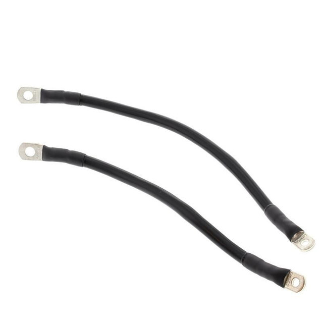 All Balls Racing 93-96 Harley FLSTC Heritage Classic Battery Cable Kit Black - 79-3002-1 - 79-3002-1