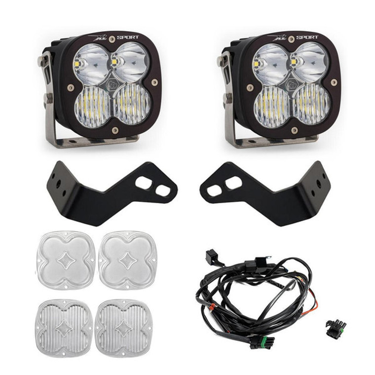 Baja Designs Can-Am Maverick R XL Sport A-Pillar Kit - 448187 Baja Designs Can-Am Maverick R XL Sport A-Pillar Kit - 448187