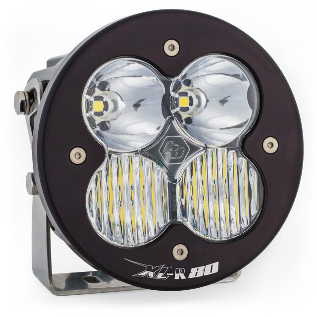 Baja Designs XL-R 80 LED Auxiliary Light Pod (Driving/Combo) (Clear) - 760003