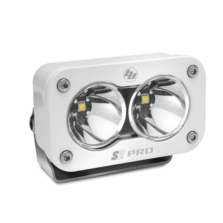 Baja Designs S2 Pro White LED Auxiliary Light Pod (Spot) (Clear) - 480001WT Baja Designs S2 Pro White LED Auxiliary Light Pod (Spot) (Clear) - 480001WT