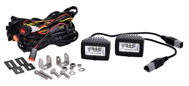 KC HiLiTES 2" C-Series C2 LED Backup Flood Light System - 519