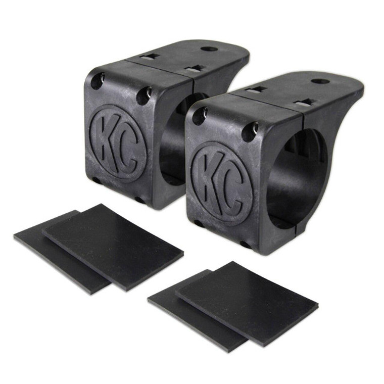 KC HiLiTES Tube Clamp Mount Bracket Pair For 1.75" To 2" Round Light Bars - 73071 KC HiLiTES Tube Clamp Mount Bracket Pair For 1.75" To 2" Round Light Bars - 73071