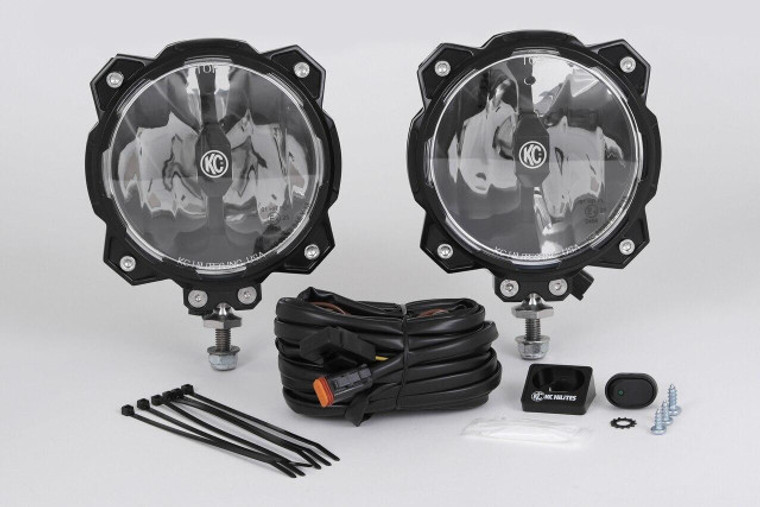 KC HiLiTES Gravity LED Pro6 Single Pair Pack System Wide-40 - 91305