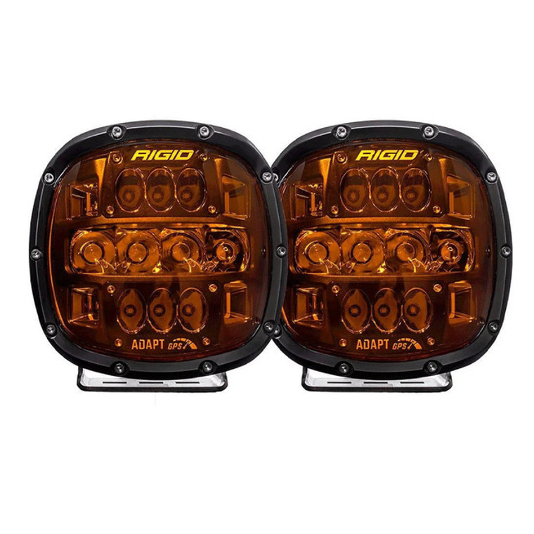 Rigid Industries Adapt XP W/ Amber Pro Lens (Pair) - 300515 Rigid Industries Adapt XP W/ Amber Pro Lens (Pair) - 300515