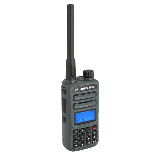 Rugged Radios GMR2 GMRS/FRS Handheld Radio (Grey) - GMR2