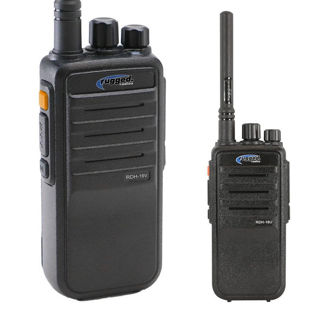 Rugged Radios Digital 16-Channel Handheld Radio (UHF) - RDH16-U