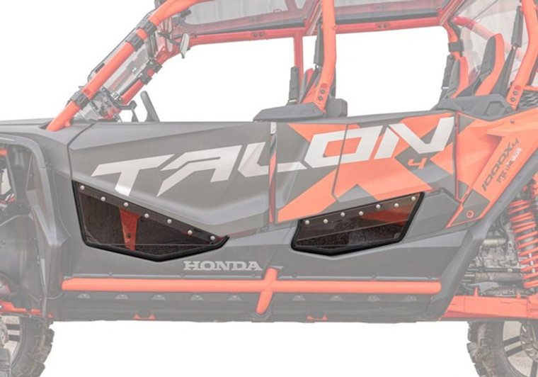 SuperATV Honda Talon 1000-4 Clear Lower Doors (4-Door) - DOOR-H-TALX4-001-75 SuperATV Honda Talon 1000-4 Clear Lower Doors (4-Door) - DOOR-H-TALX4-001-75