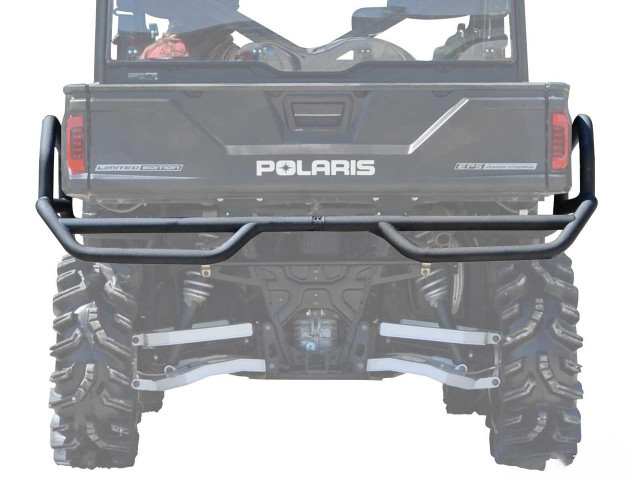 SuperATV Polaris Ranger Rear Extreme Bumper With Side Bed Guards - ERB-P-RAN900-002-00