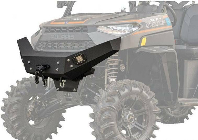 SuperATV Polaris Ranger XP 1000 Winch Ready Front Bumper - FBG-P-RAN1K-00#CR