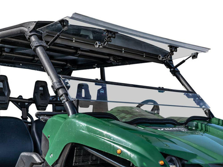 SuperATV Yamaha Viking Windshield (Flip) (Scratch Resistant) - FWS-Y-VIK-001-70