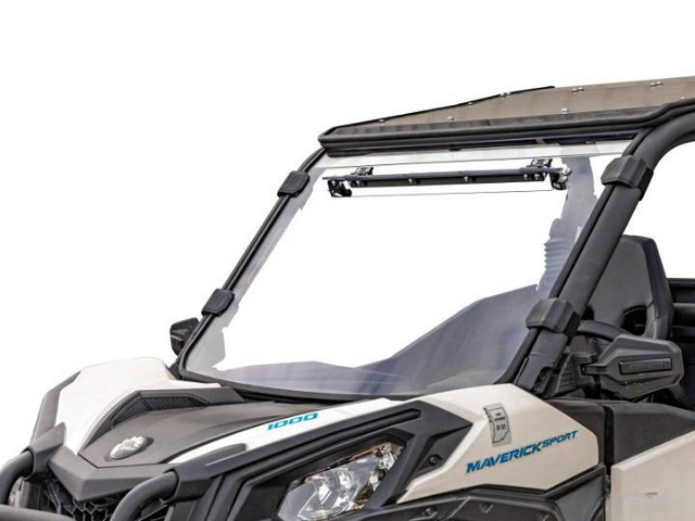SuperATV Can-Am Maverick Trail Scratch Resistant Vented Full Windshield - WS-CA-T-V-70#TR