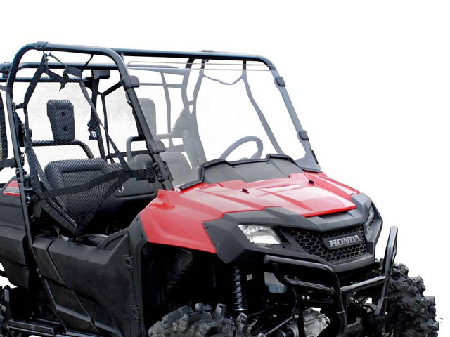 SuperATV Honda Pioneer 700 Windshield (Full) (Scratch Resistant) - WS-H-PIO700-70