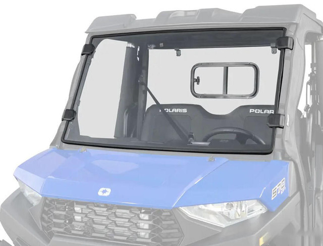 SuperATV Polaris Ranger SP 570 Scratch Resistant Full Windshield - WS-P-RAN570SP-70