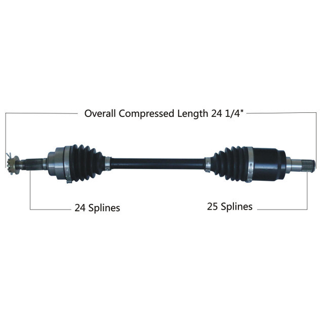 Tytaneum Honda Rear Left Heavy Duty CV Axle - 813-0273