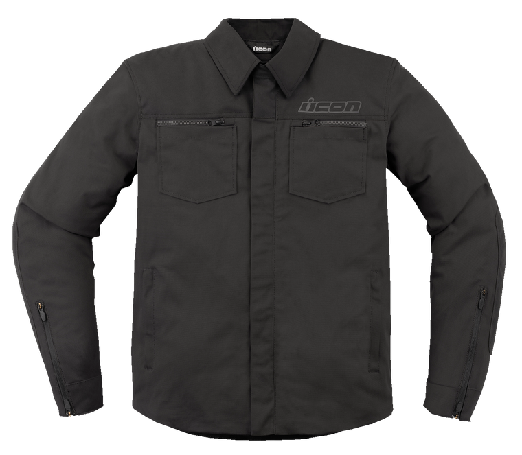 Icon - Upstate Canvas CE Jacket - Black - Medium - Upstate Canvas CE Jacket - 2820-6236