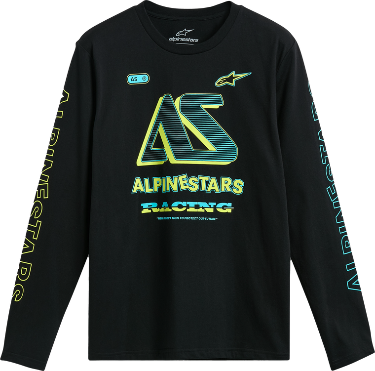 Alpinestars - Ayess Ls Csf Tee Black Xl - 1215-71100-10-XL
