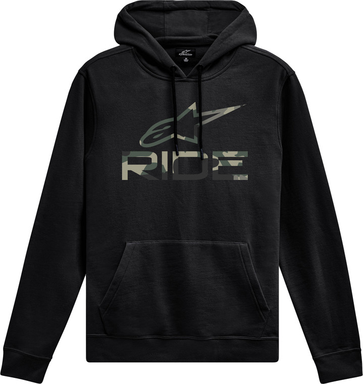 Alpinestars - Ride Camo Hoodie V3 Black Lg - 1244-52050-10-L