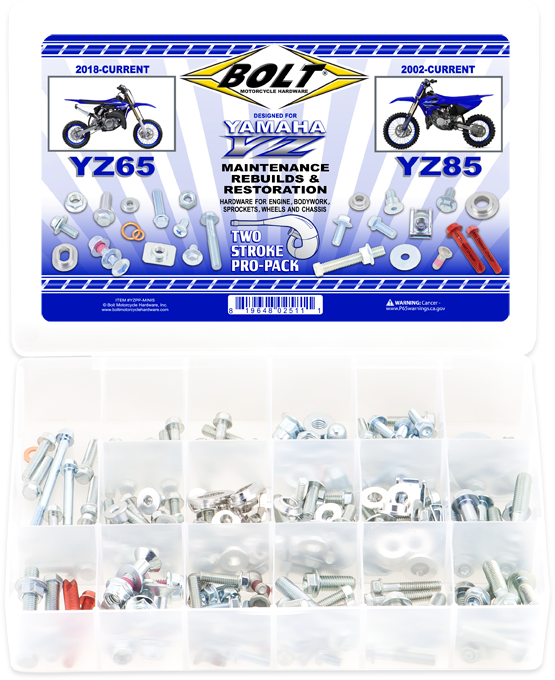 Bolt - Propack Yamaha Mini 2 Stk Yam Yz65/85 - YZPP-MINIS
