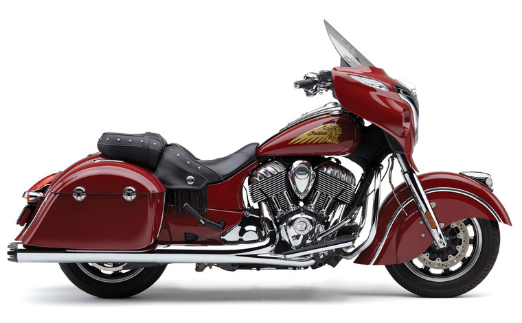 Cobra - 4" Nh Dual Cut Slip-ons Chrome Indian Gen-2 Bag - 5208