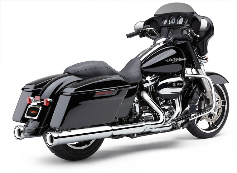 Cobra - 4" Nh Slip-ons Chrome Flh/flt 17-22 - 6109