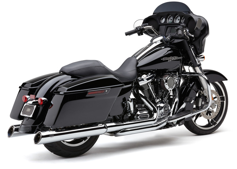 Cobra - 909 Uppercut Slip-ons Chrome Flh/flt 17-22 - 6269