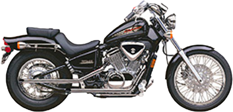 Cobra - Blvd Drag Pipes F/s Chrome Hon Vlx600 88-98 - 1261