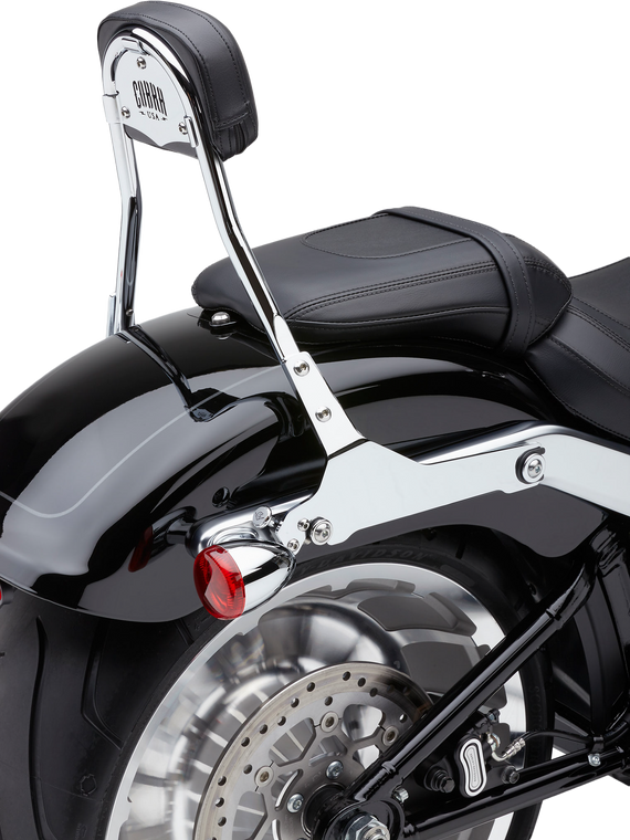 Cobra - Detachable Backrest Round Chrome Flfb/s  Fxbr/s 18-22 - 602-2007