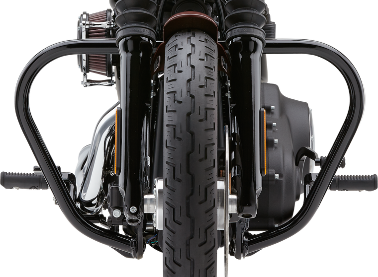 Cobra - Freeway Bars Vbend 1.25" Black Fxd/b/c 91-17 - 601-2110B