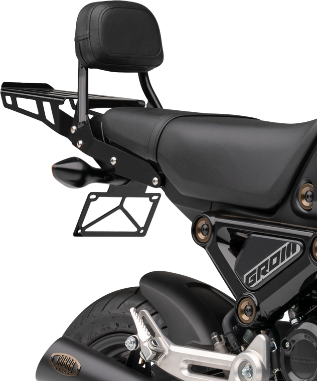 Cobra - Sissy Bar Luggage Rack Black Hon Grom - 02-3607B