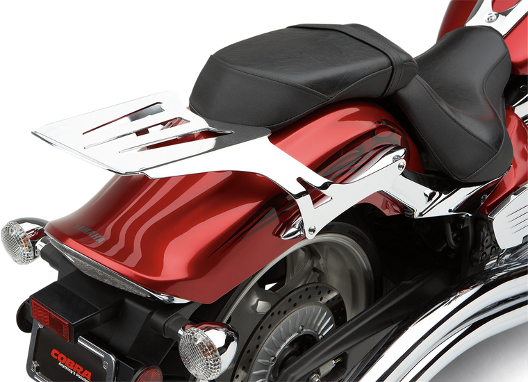 Cobra - Solo Luggage Rack Chrome Formed Yam Stryker 11-18 - 865658