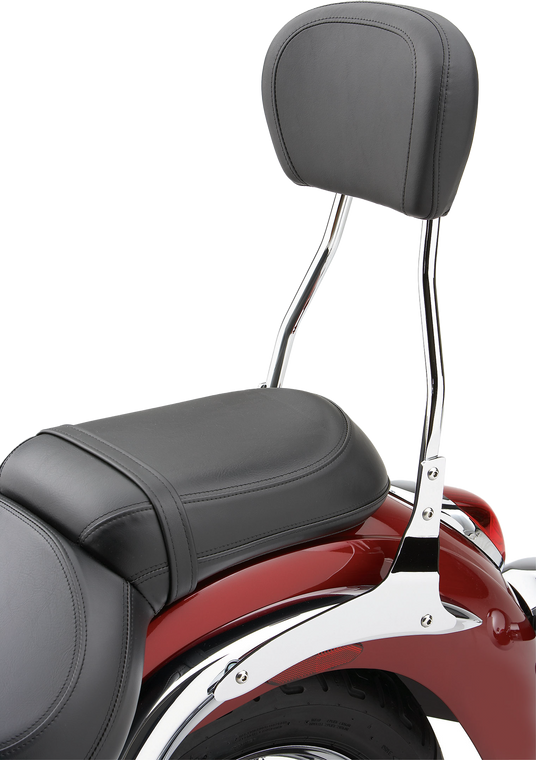 Cobra - Std Round Sissy Bar W/pad Chrome Yam V Star 1300 07-15 - 2134876