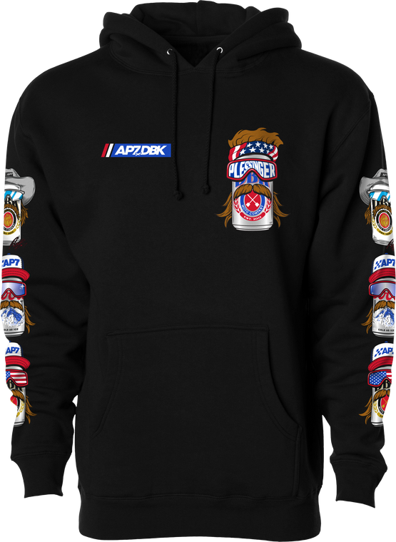 Dbk - Mullet Madness Hoodie Black Lg - AHAP-MULLETMADN-L
