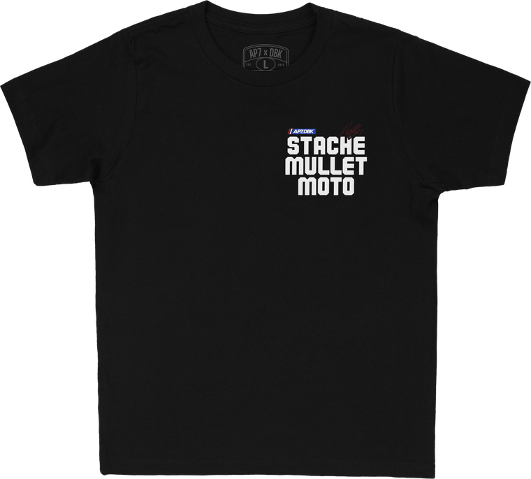 Dbk - Mullet Madness Youth Tee Black Ys - YTAP-MULLETMADN-S