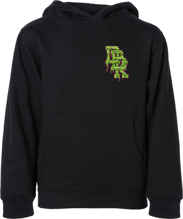 Dbk - Slimer Youth Hoodie Black Yl - YH-SLIMER-L